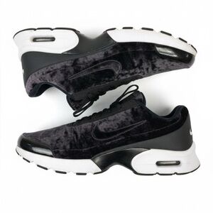 Nike Air Max Jewell Premium Velvet Sneakers Black Size 8.5 Streetwear Rare